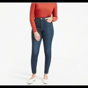 Everlane high rise ankle skinny jeans